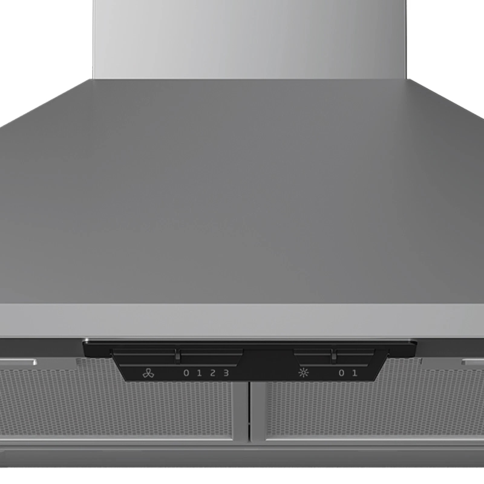 Beko HCP61310IH Kamin-Dunstabzugshaube 60 cm Edelstahl – 3 Stufen