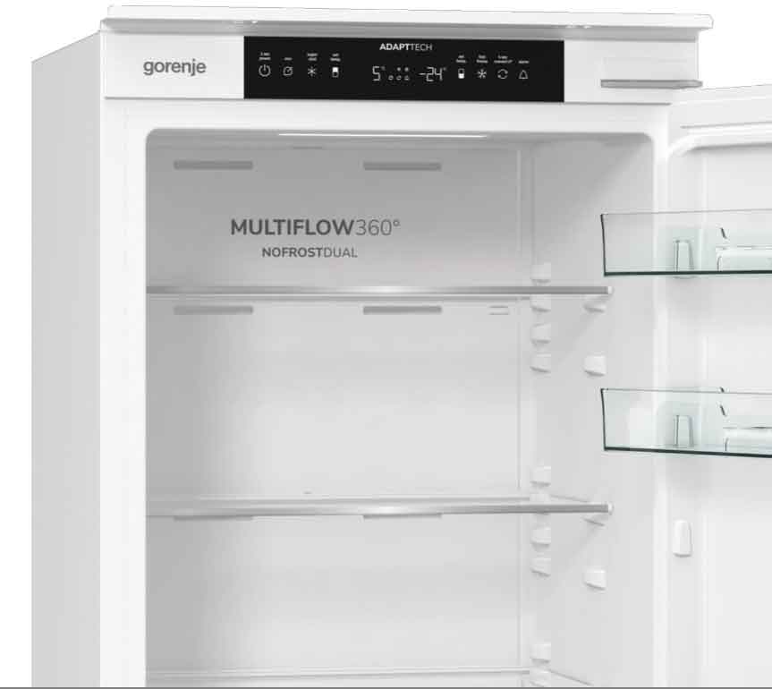 Gorenje NRKI517E41 Einbau-Kühl-Gefrierkombination