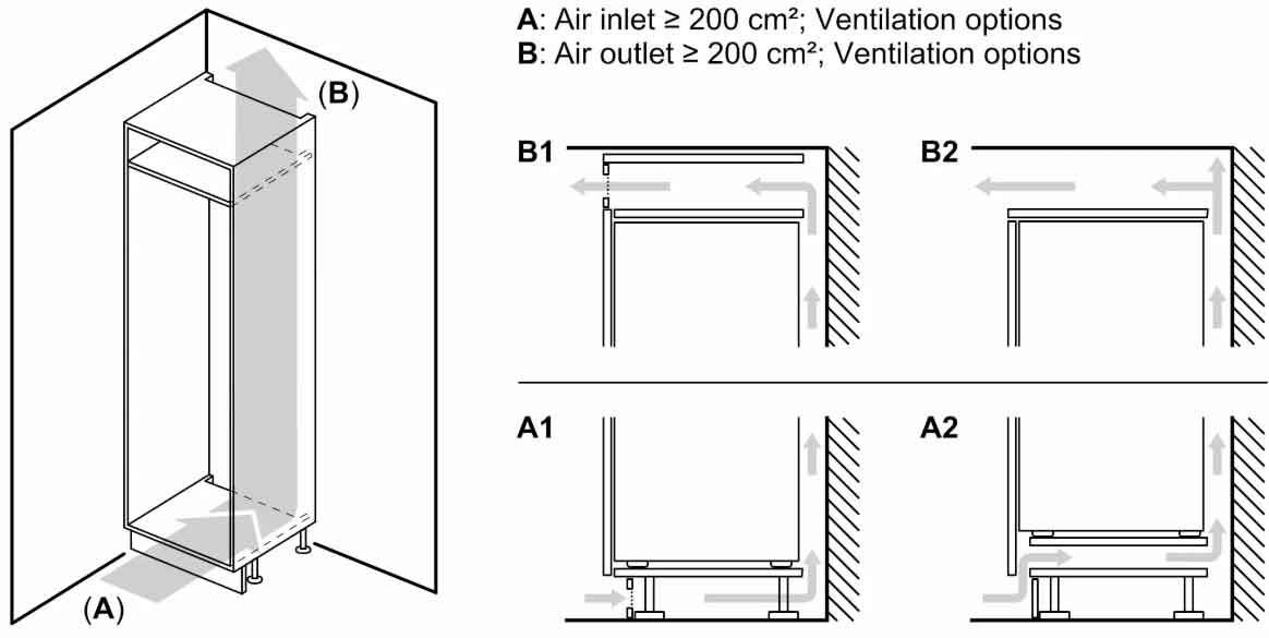 Neff KI2426DD1 N70, Einbau-Kühl-Schrank