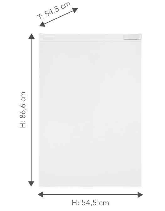 Beko B1804N Einbau-Kühlschrank, Unterbau,