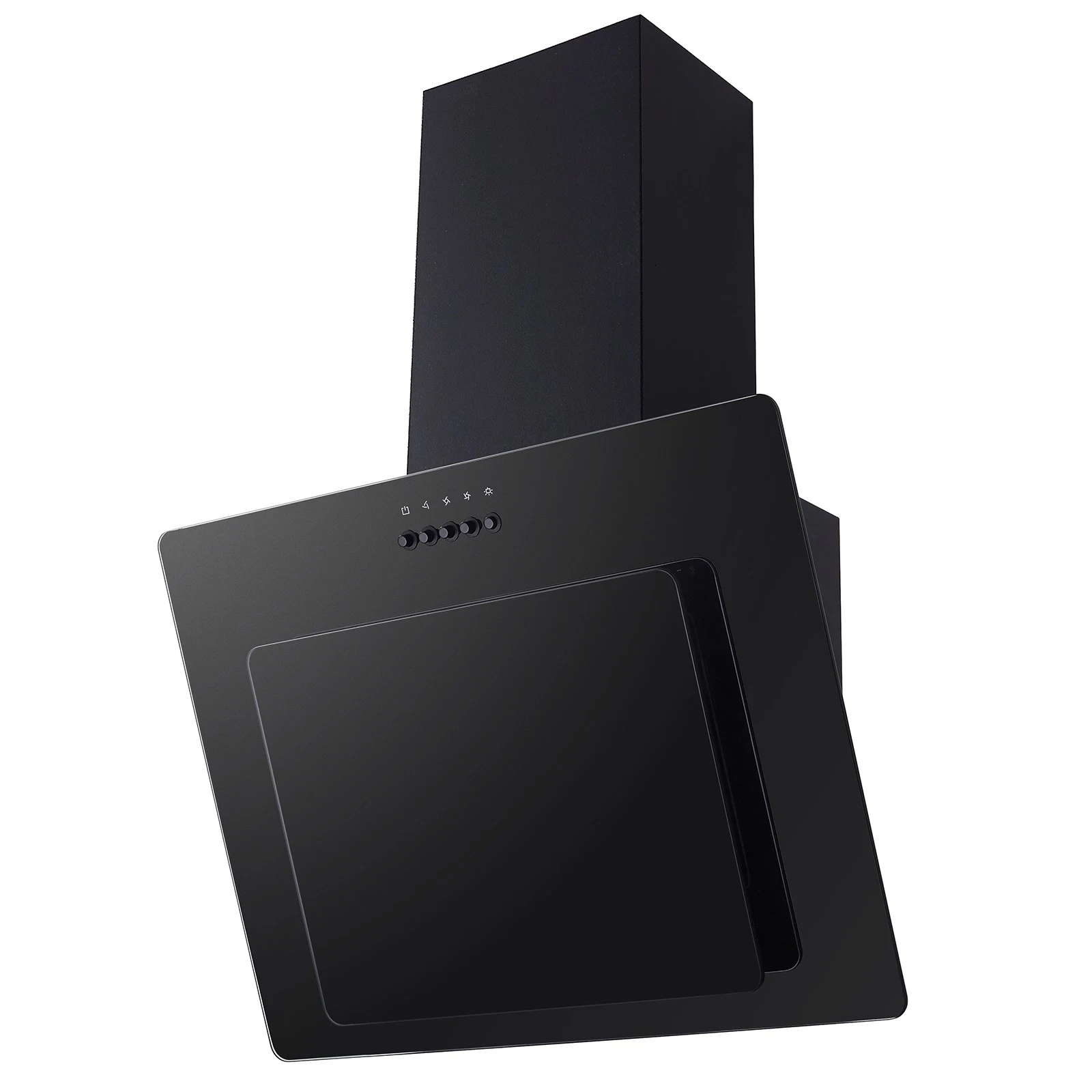 Dunstabzugshaube - Kopffrei - 60 cm Schwarz | Hersteller: PKM | Modell 9039